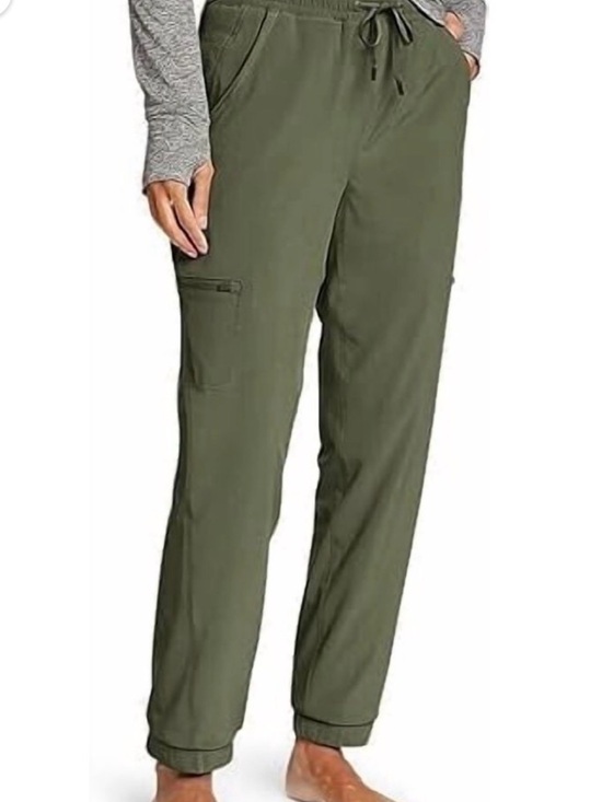 Eddie Bauer Pants - Eddie Bauer Army Green Drawstring Cargo Joggers